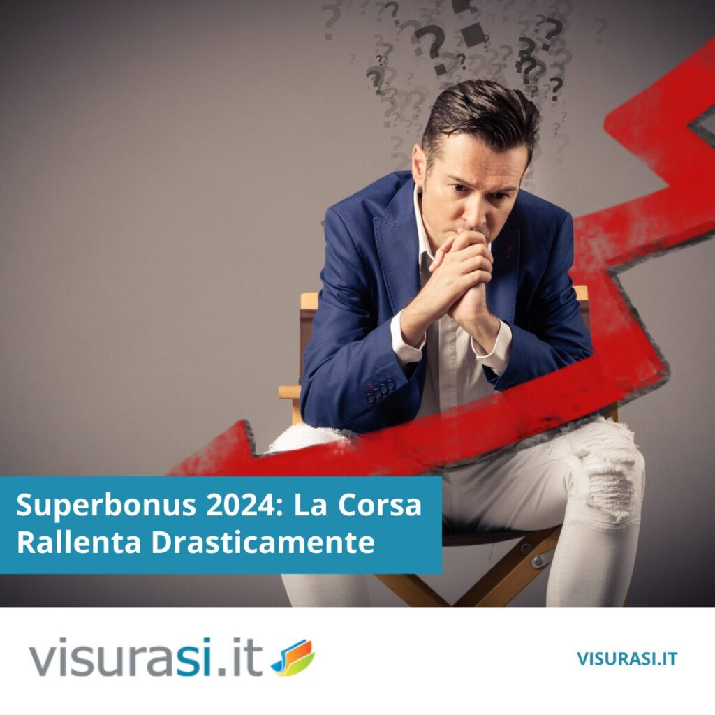 Superbonus 2024: Crollo delle Detrazioni e Investimenti in Calo